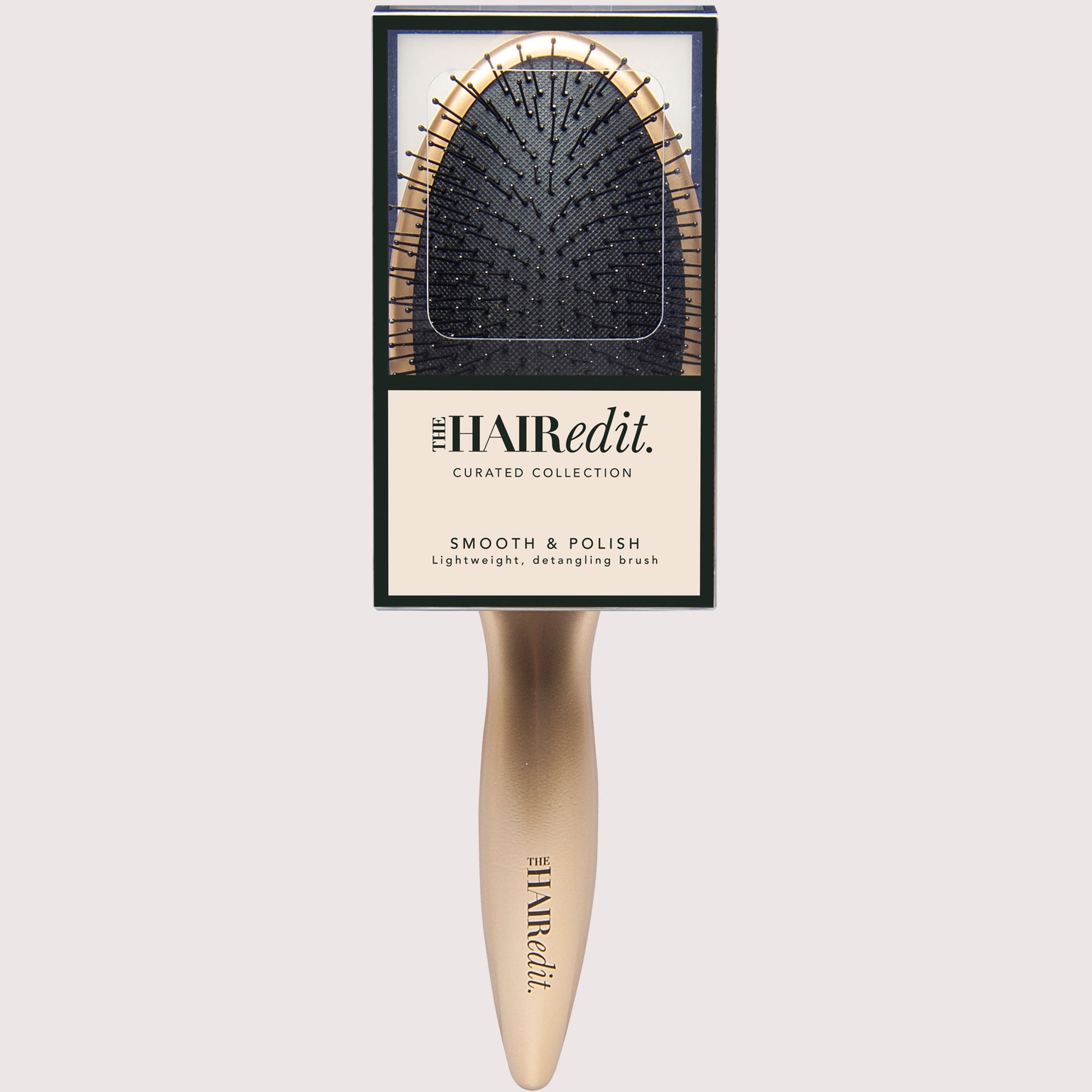 Smooth & Polish Detangling Brush - Gold7