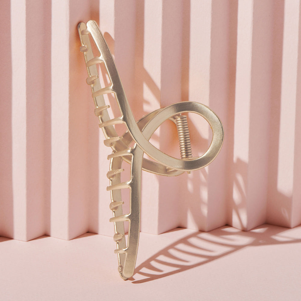 French Twist Claw Clip - Gold9