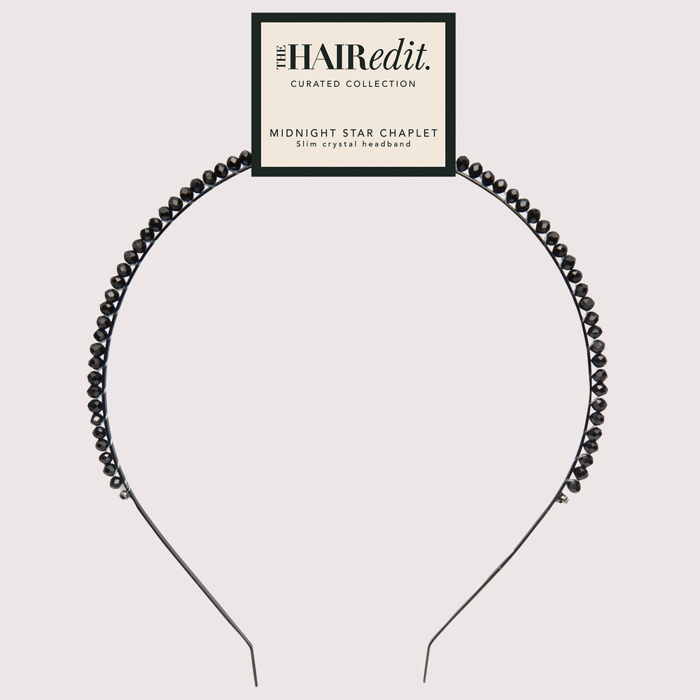 Midnight Star Crystal Chaplet Headband8
