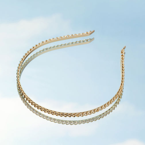Cable Chaplet Chain Link Headband