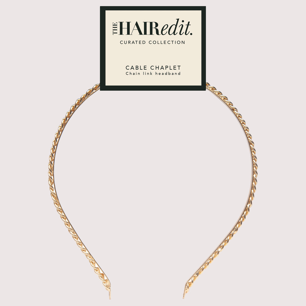 Cable Chaplet Chain Link Headband6