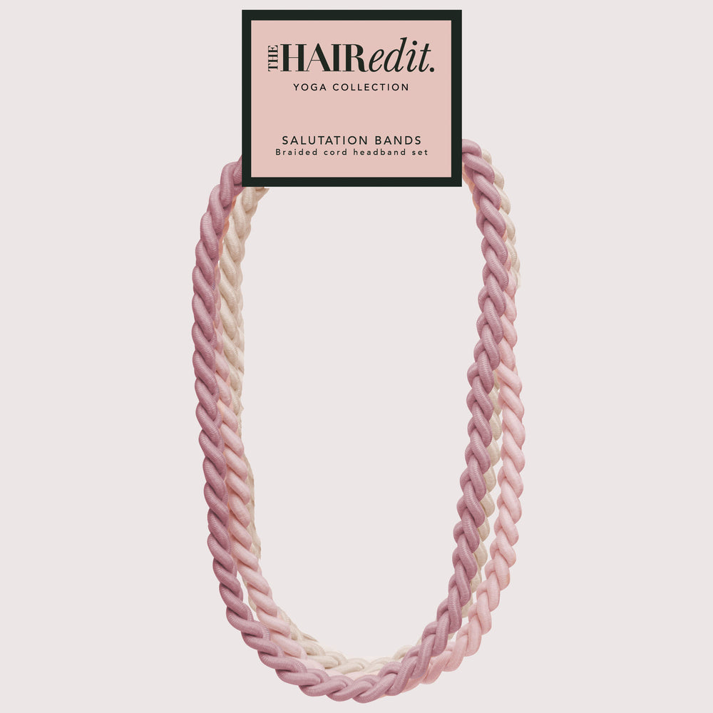 Salutation Bands Slim Braided Headband Set9