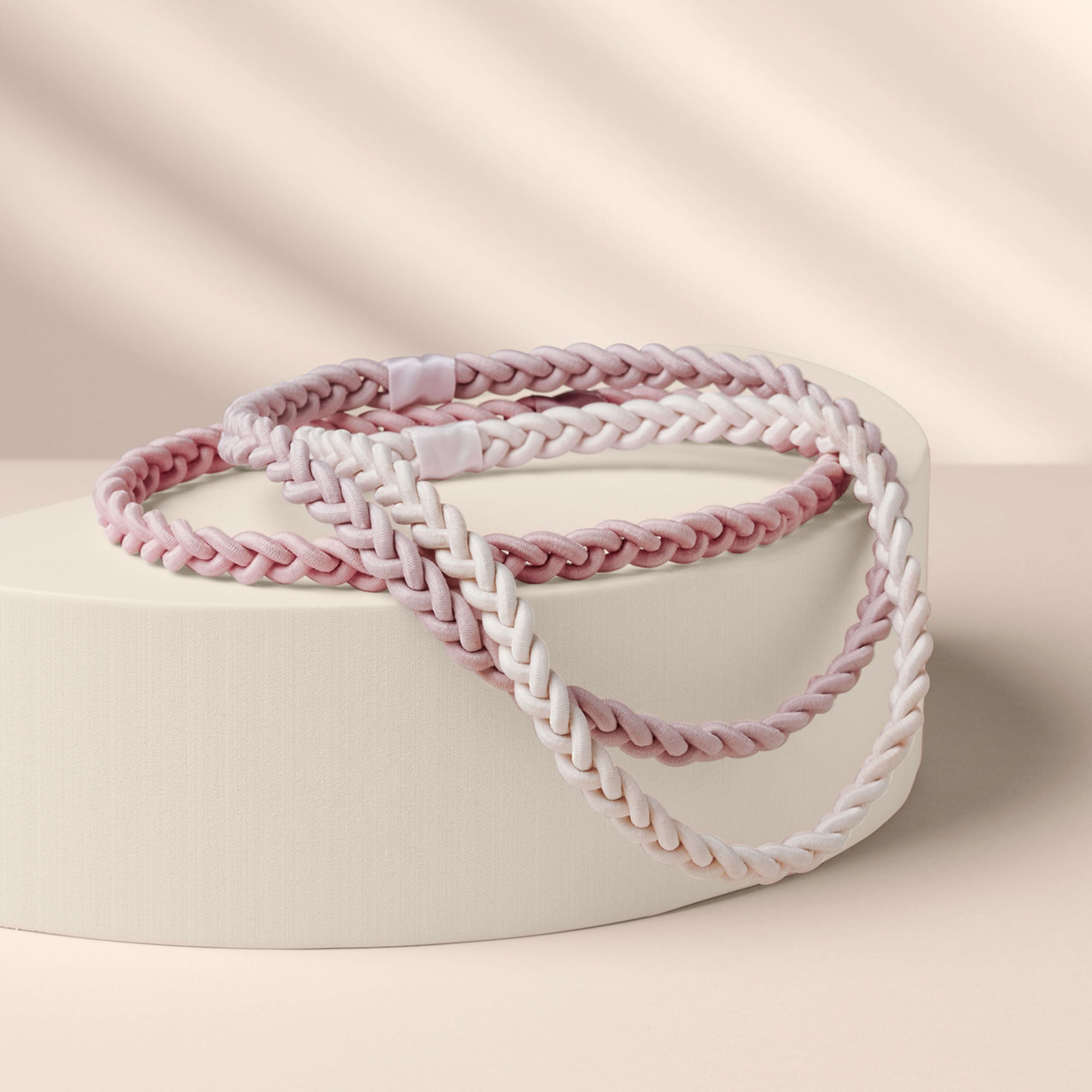 Salutation Bands Slim Braided Headband Set8