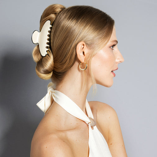 Couture Claw Clip - Ivory