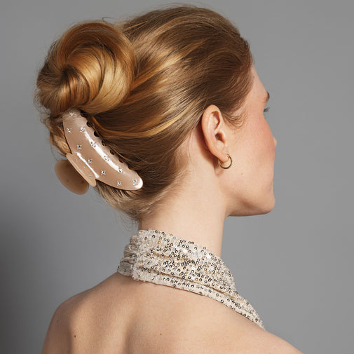 Super Star Studded Rhinestone Claw Clip
