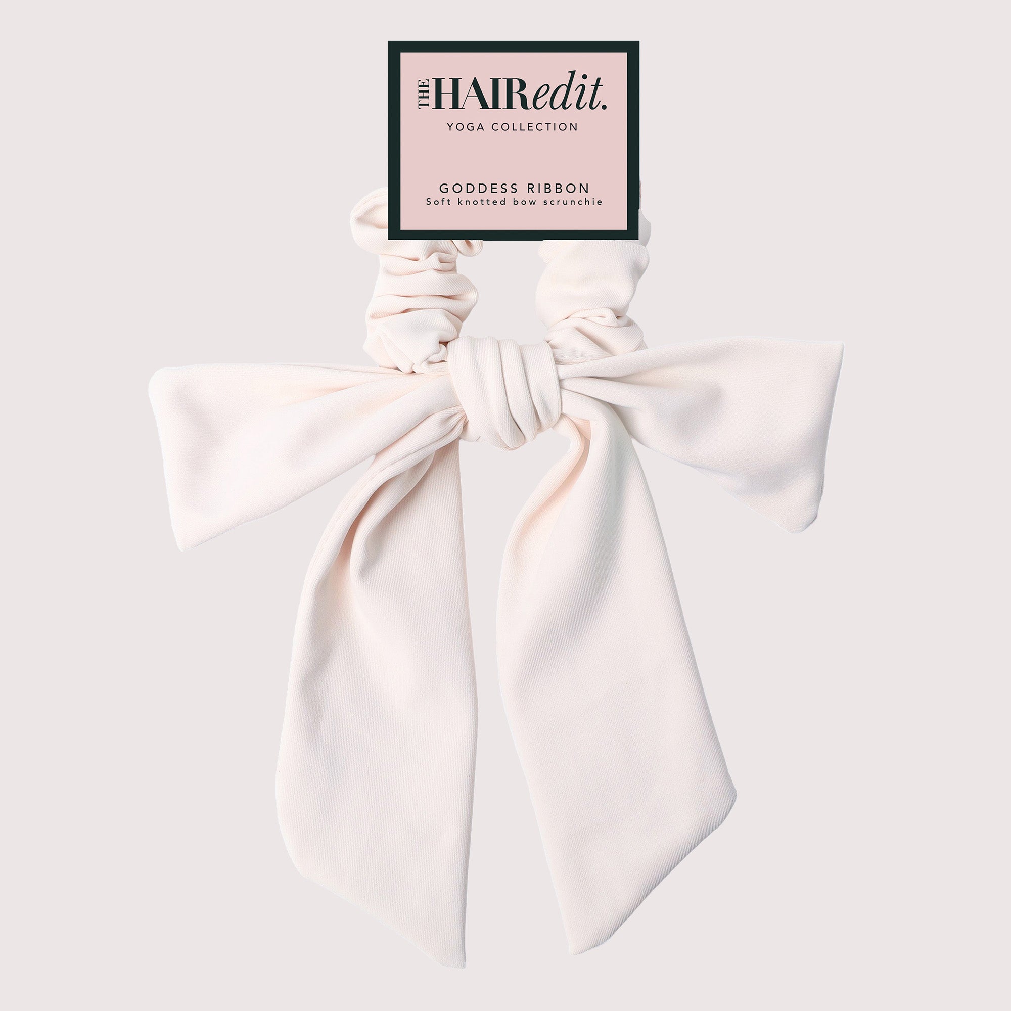 Goddess Ribbon Bow Scrunchie6
