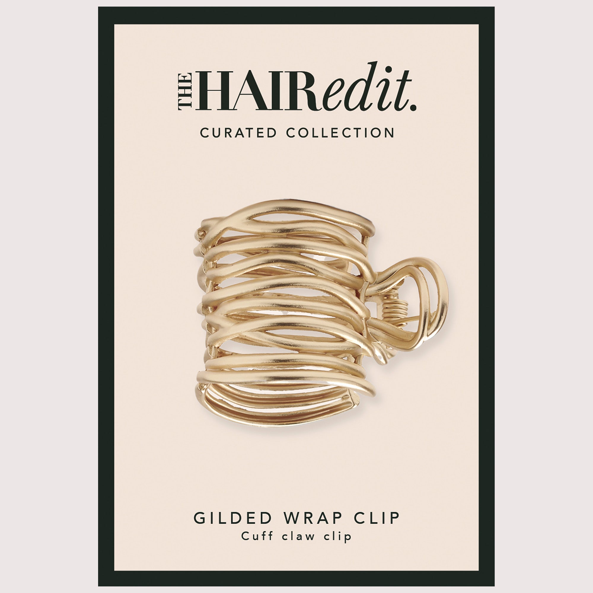 Gilded Wrap Ponytail Cuff Clip8