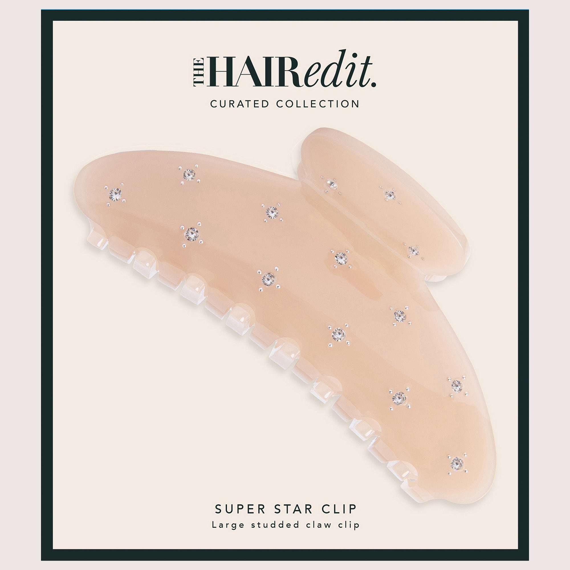 Super Star Studded Rhinestone Claw Clip7