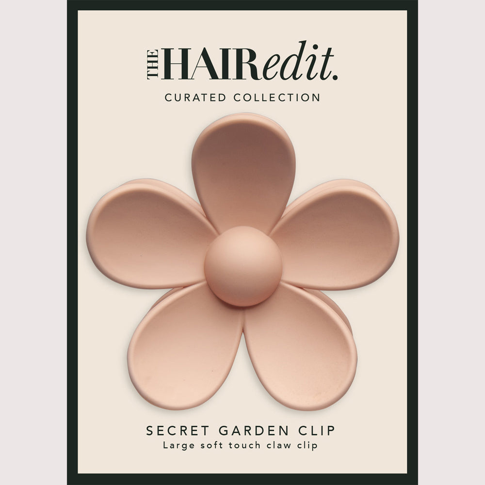 Secret Garden Flower Claw Clip - Champagne7