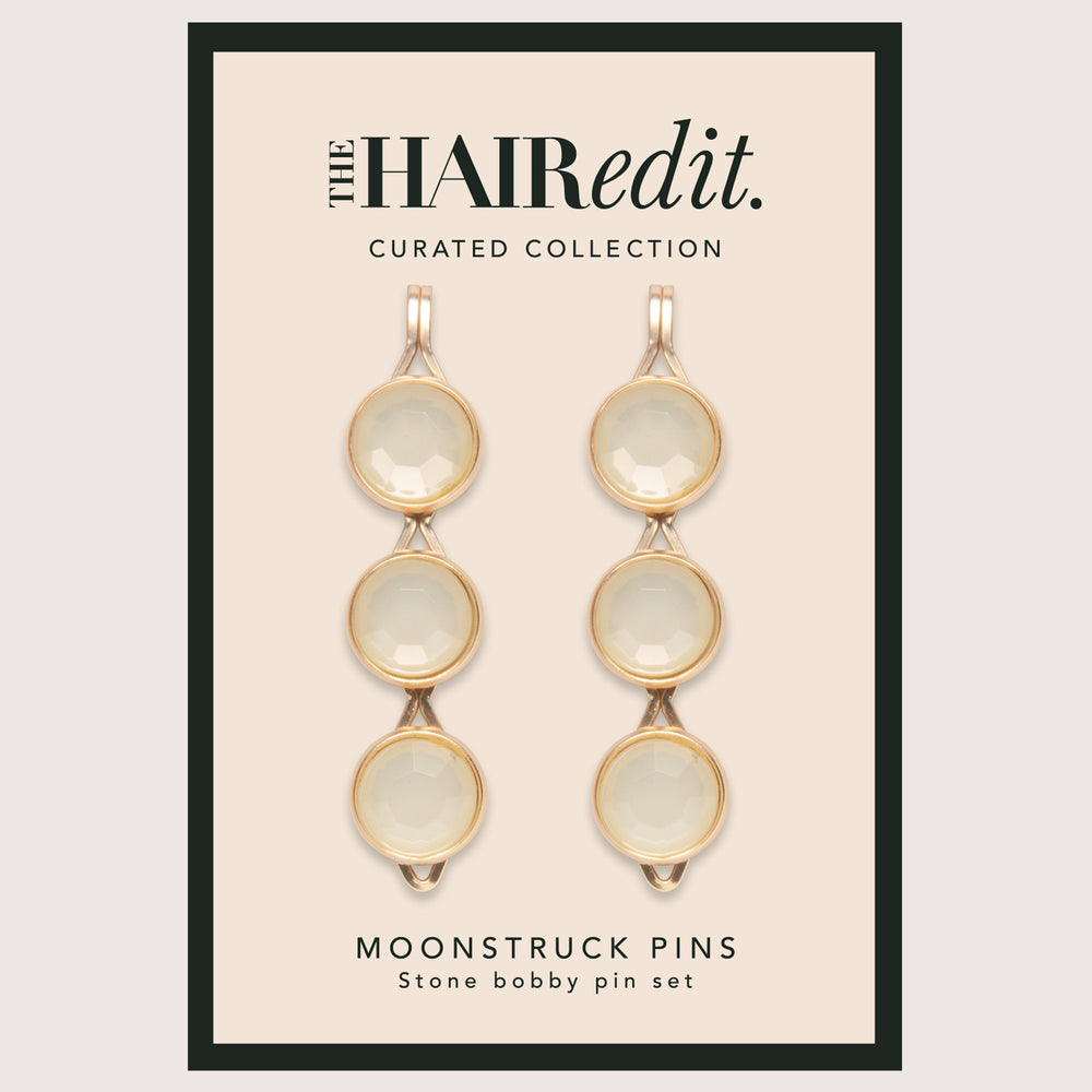 Moonstruck Stone Bobby Pins Set6
