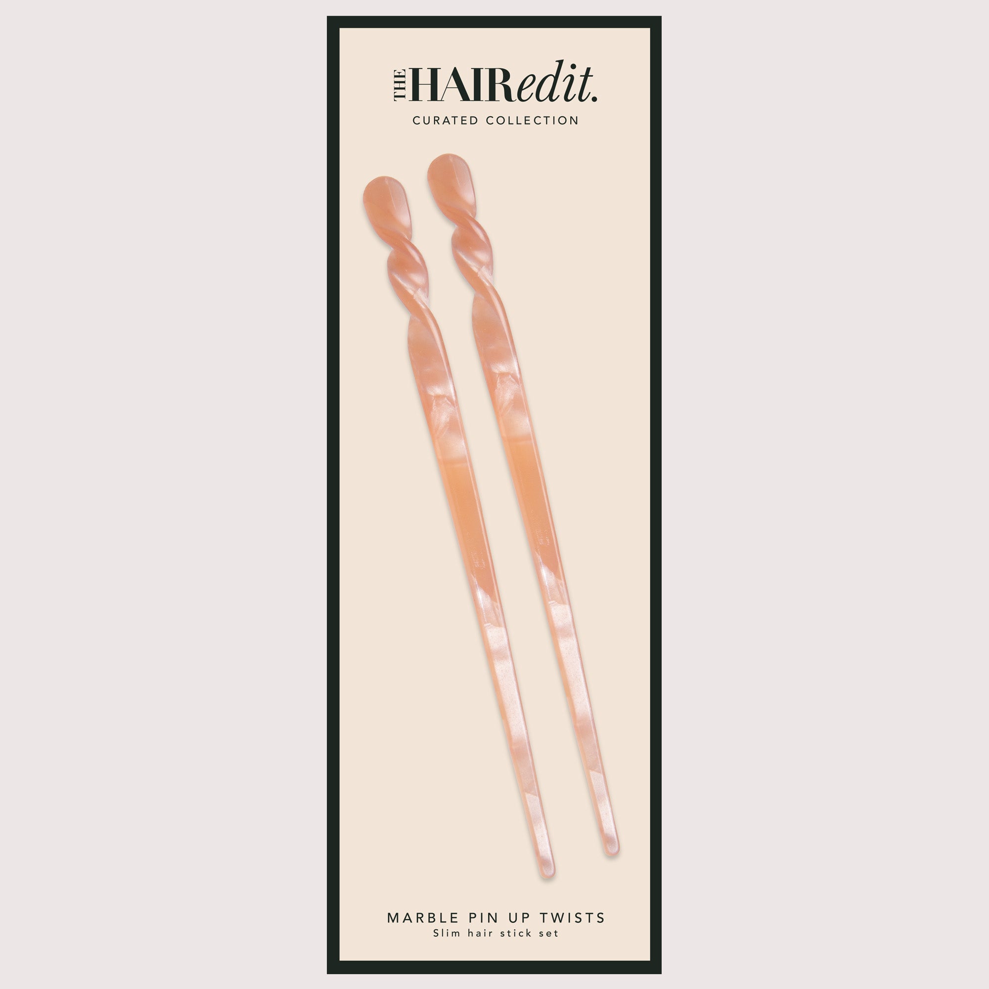 Marble Pin Up Twists Hair Stick Set9