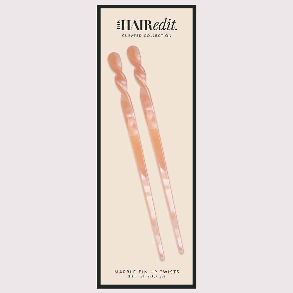 Marble Pin Up Twists Hair Stick Set9