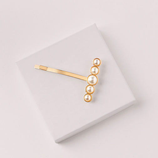 Aureate Pearl Bobby Pin