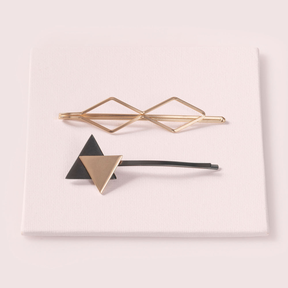 Geometric Bobby Pins Set2