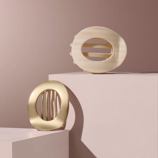 Quiet Luxury Flat Lay Claw Clip
