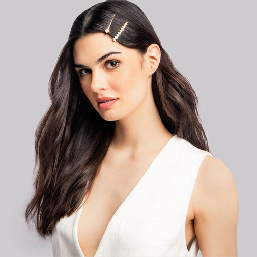 Glam Rhinestone Bobby Pins Set