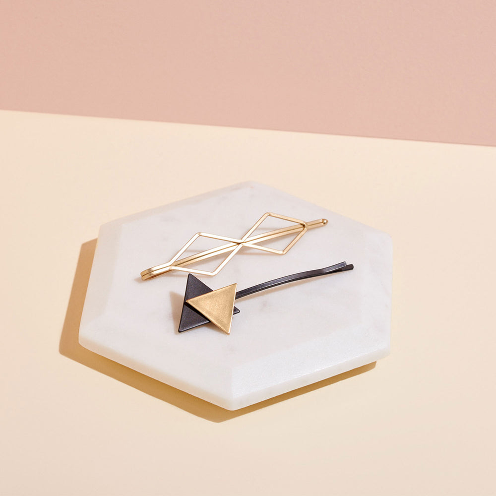 Geometric Bobby Pins Set3