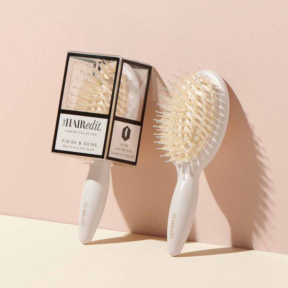 Mini Finish & Shine Boar Bristle Brush7