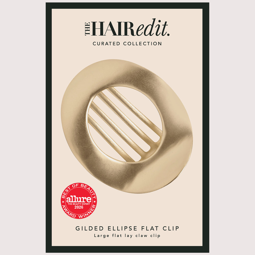 Gilded Ellipse Flat Lay Claw Clip8