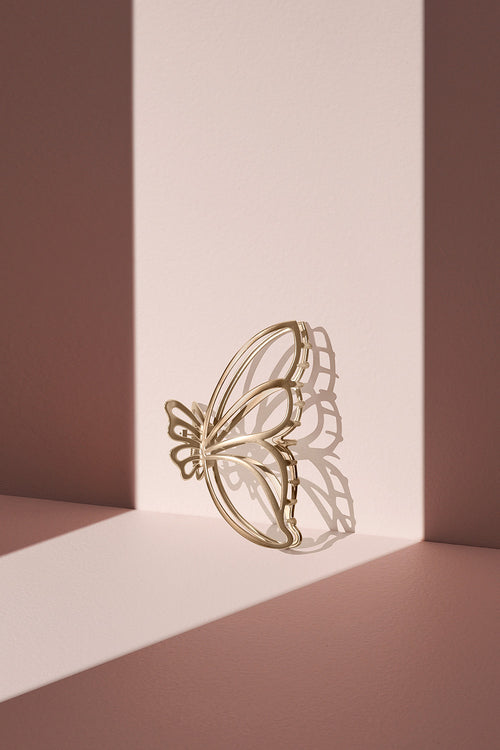 the hair edit gilded wing butterfly hair clip