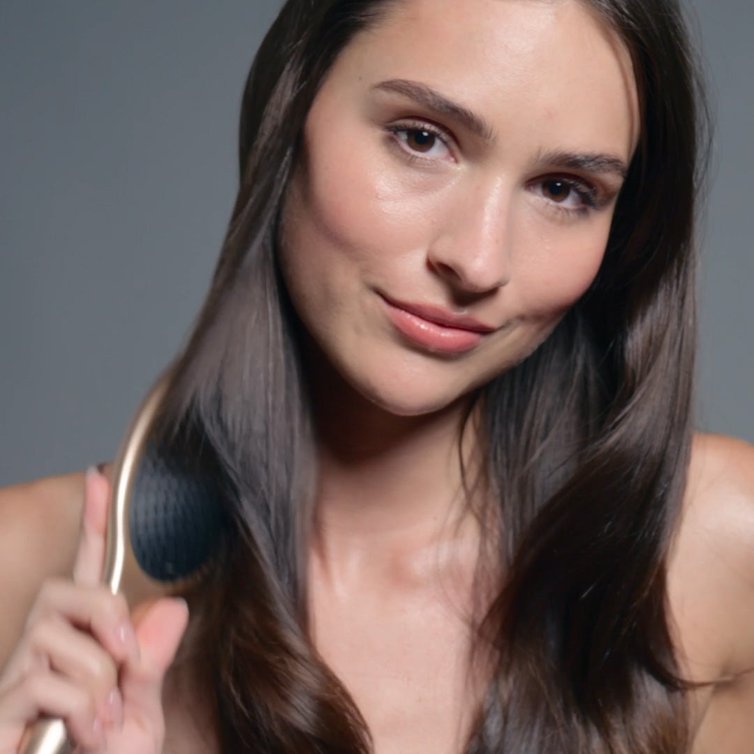 Smooth & Polish Detangling Brush - Gold2