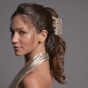 Video of model demonstrating how to wear The Hair Edit's Wild Cheetah Claw Clip