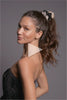 The Hair Edit Grand Ribbon Scrunchie Trio in models hair