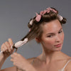 Video of model demonstrating how to wear The Hair Edit's Curl Define Pillow Rollers 
