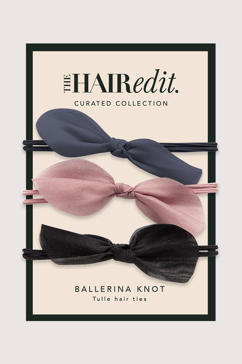 Ballerina Knot Hair Ties Set