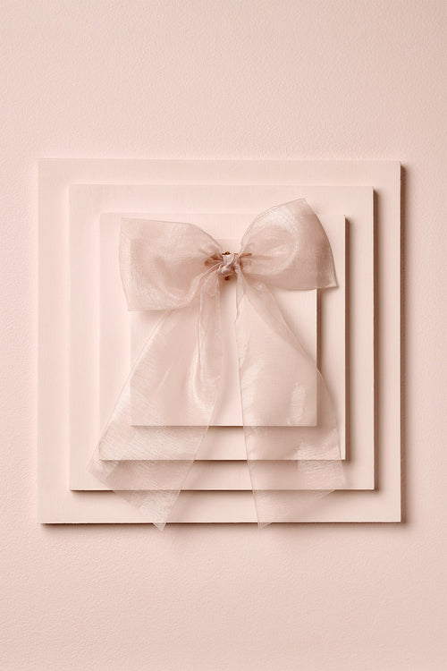 Organza Bow Ponytail Hook