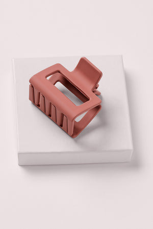 Small Matte Square Claw Clip