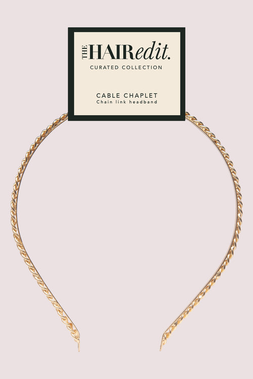 Cable Chaplet Chain Link Headband