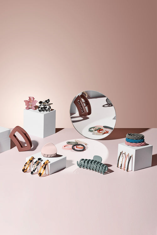 Jelly Loops Slim Spiral Hair Ties Set